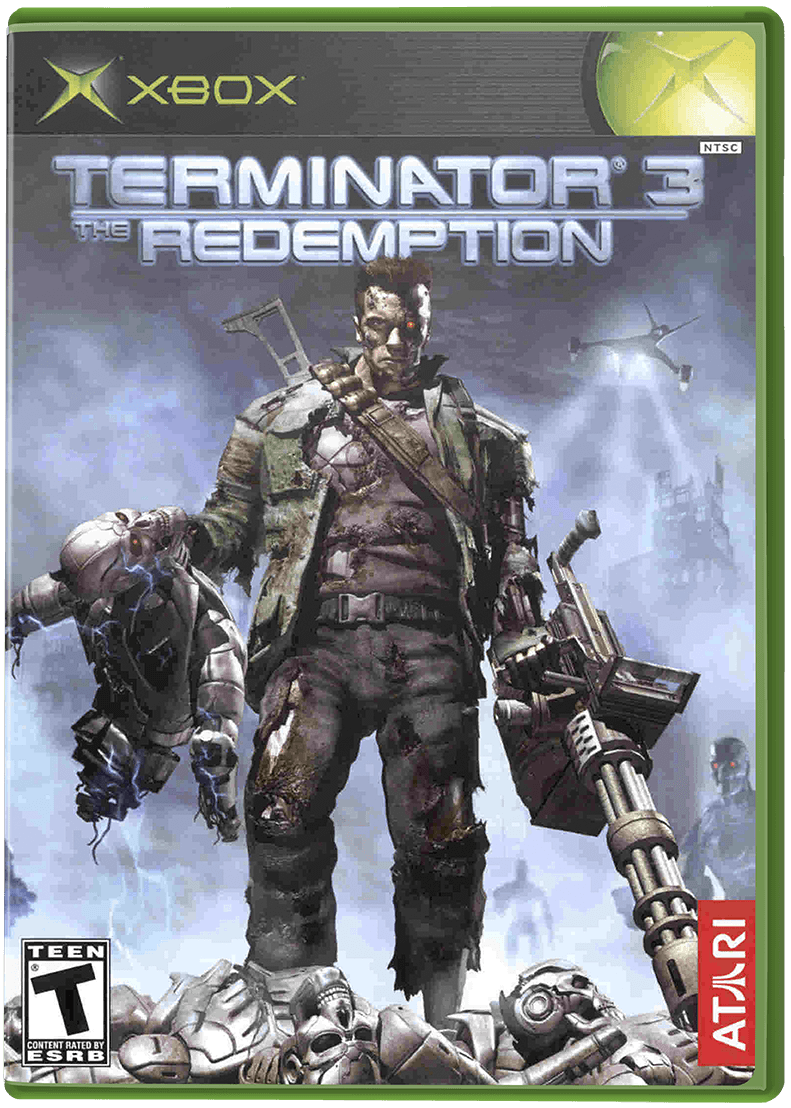 Terminator 3 Redemption box art for Xbox